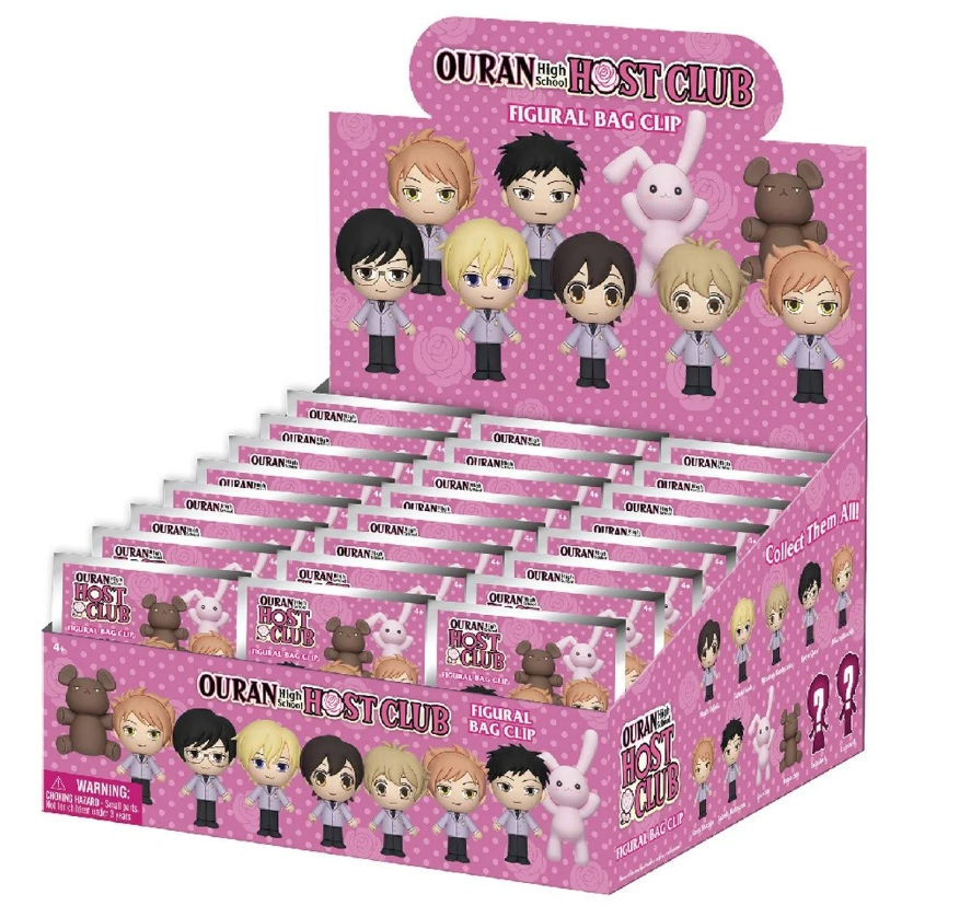 Ouran High School Host Club Figural Bag Clip