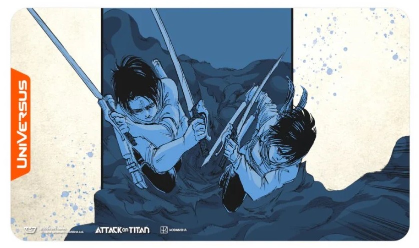 Universus Attack on Titan Playmat - Double Takedown