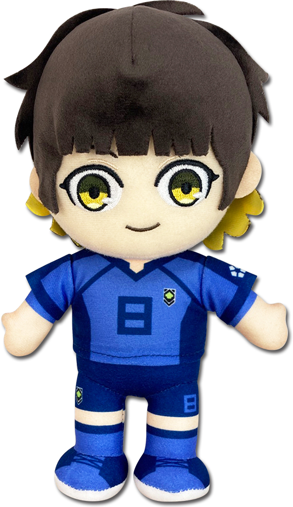 Bachira Plush Doll, Blue Lock, 8 Inches