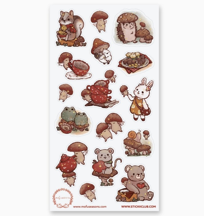 Forest Friends Sticker Sheet