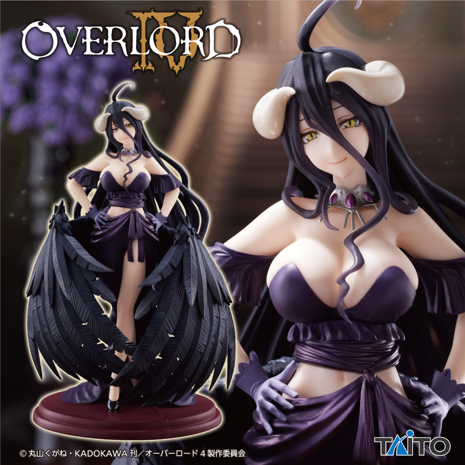 Albedo Figure, Artist Masterpiece, Black Dress Ver., Overlord IV, Taito