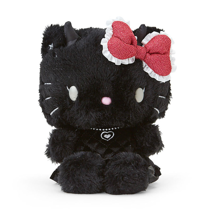 Hello Kitty Plush Doll - Devil (Little Devil Design) - Sanrio - Black - 10 Inches