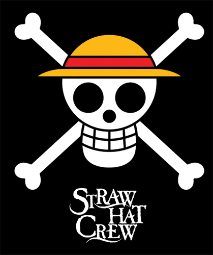 One Piece Straw Hat Crew Throw Blanket