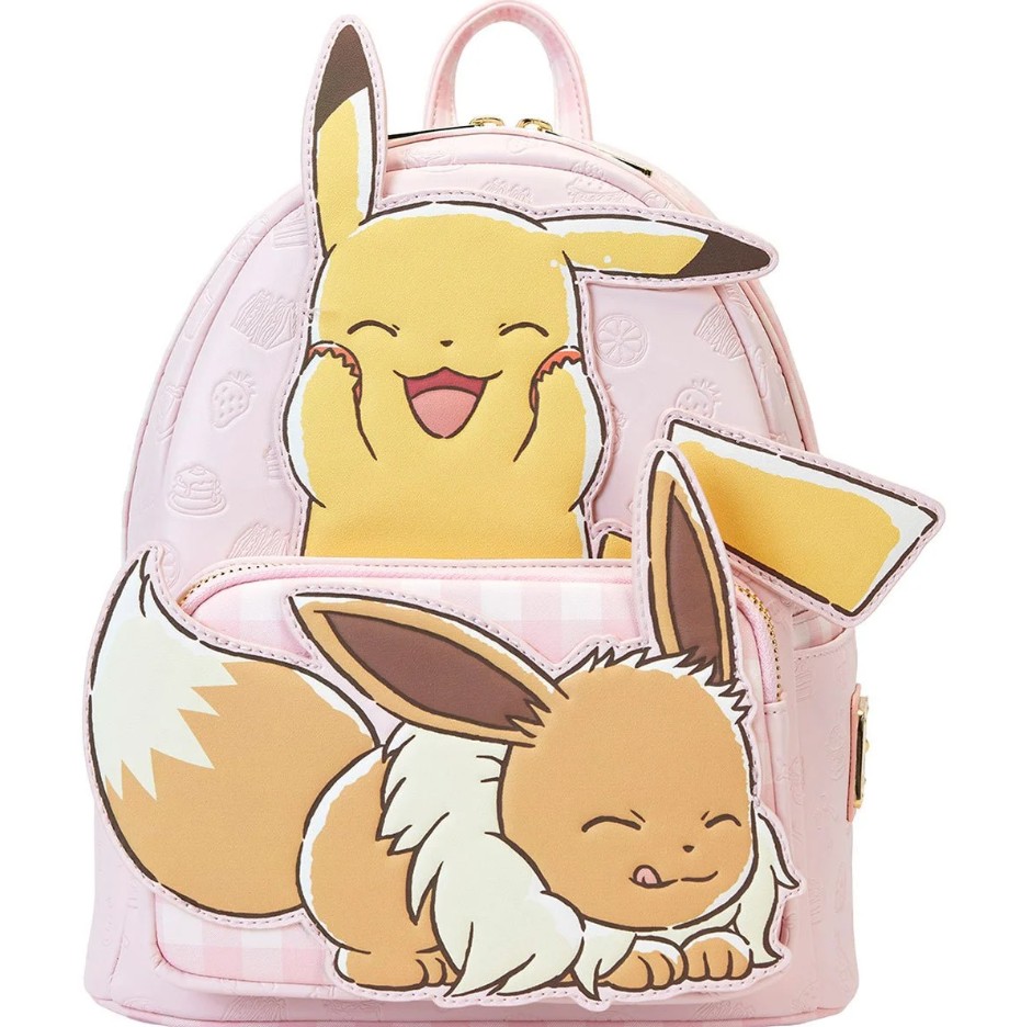 Pokemon Pokemon Pastel Pikachu and Eevee Mini Backpack Loungefly