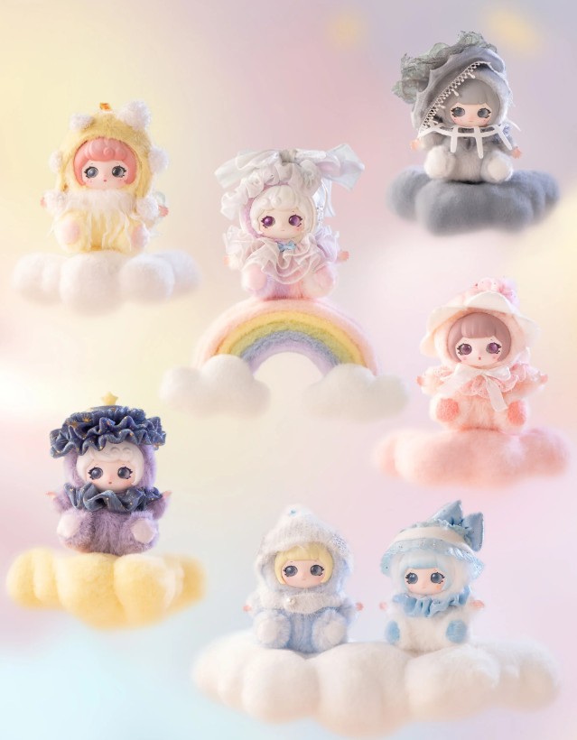 Ziyuli Cloudland Dreams Figure Plush Keychain Series -  Random Blind Box