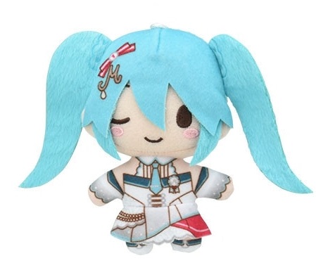 Hatsune Miku Plushie Project Sekai Colorful Stage! feat. Hatsune Miku Fuwapuchi Plush Doll Mascot, More More Jump!, Sega