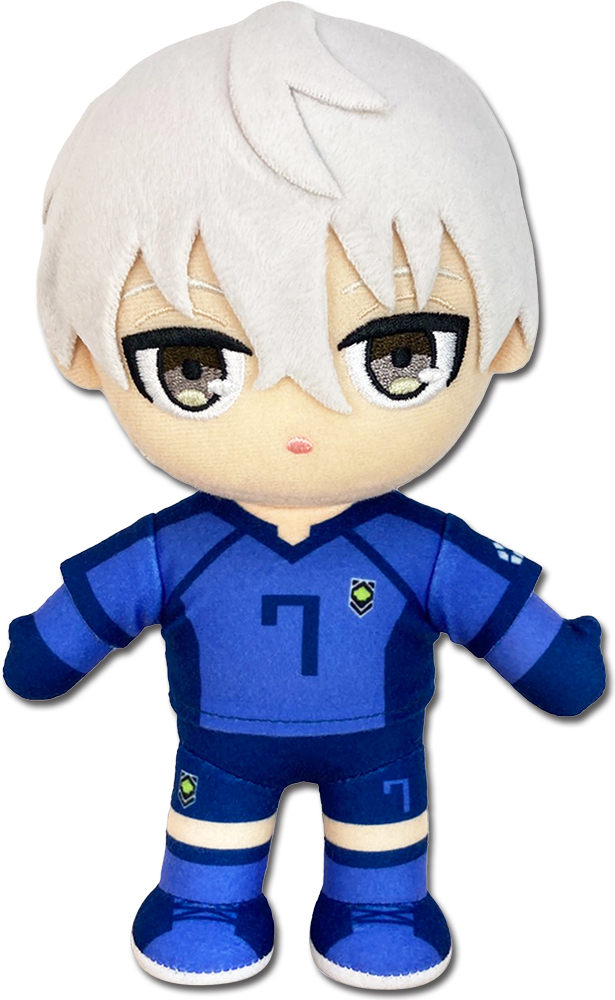 Nagi Plush Doll, Blue Lock, 8 Inches