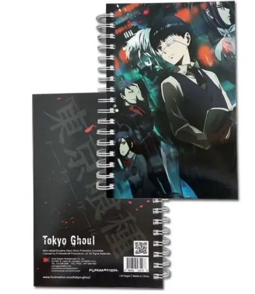 Tokyo Ghoul Spiral Anime Notebook