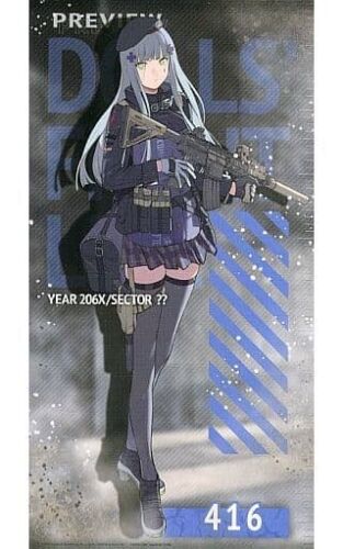 416 Wall Scroll, Tapestry, Girls Frontline, Dolls Frontline, Taito