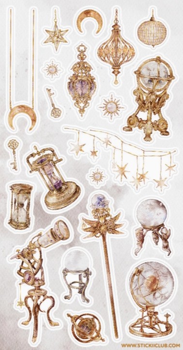 Crystal Balls Sticker Sheet