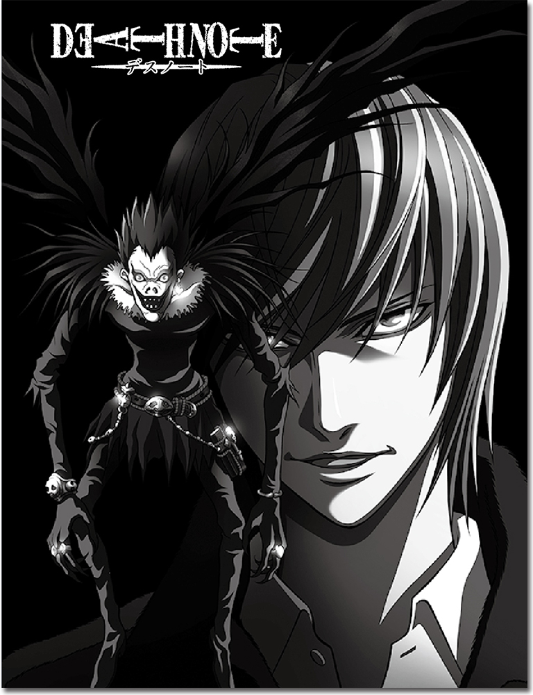 Death Note Light & Ryuk Throw Blanket