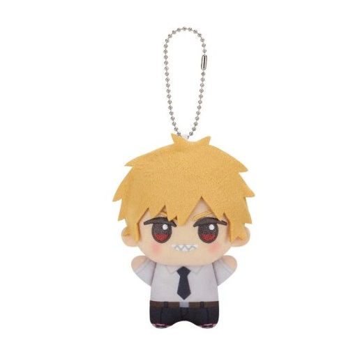 Denji, Chainsaw Man Plush Doll keychain, Chainsaw Man: Reze Arc, 4 Inches, Banpresto