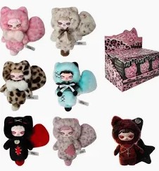 Piku The Week Plush Keychain Series -  Random Blind Box