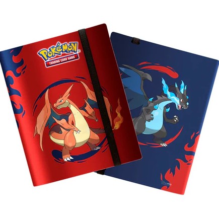 Pokemon Trading Card Game Mega Charizard X & Mega Charizard Y - 9 Pocket Pro Binder - Holds 360 Cards