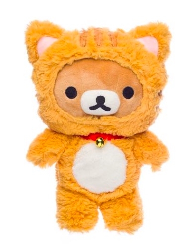 Rilakkuma Plush Toy San-X Original In A Fluffy Huggable Tiger Costume 9 Inches