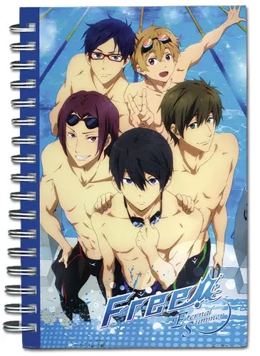 Free! Eternal Summer Spiral Anime Notebook