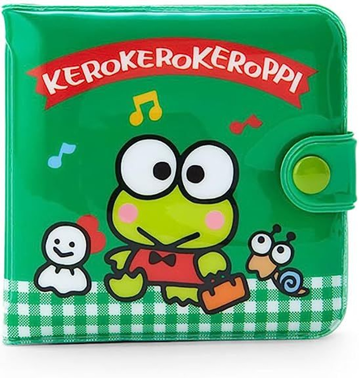 Sanrio Vinyl Wallet - Keroppi - KeroKeroKeroppi