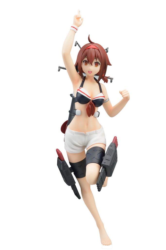 Shiratsuyu-Kai, Shiratsuyu Class Destroyer, Swimsuit Mode, Kantai Collection (Kan Colle), Super Premium Figure, Sega