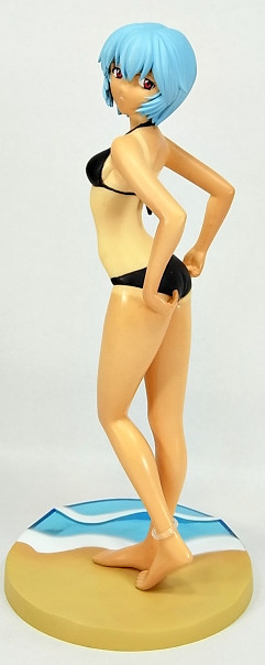 Ayanami Rei Figure, Extra Summer Beach Figure, 2005, Swimsuit Ver, Evangelion, Sega