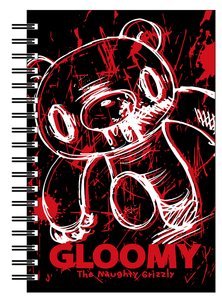 Gloomy Spiral Anime Notebook