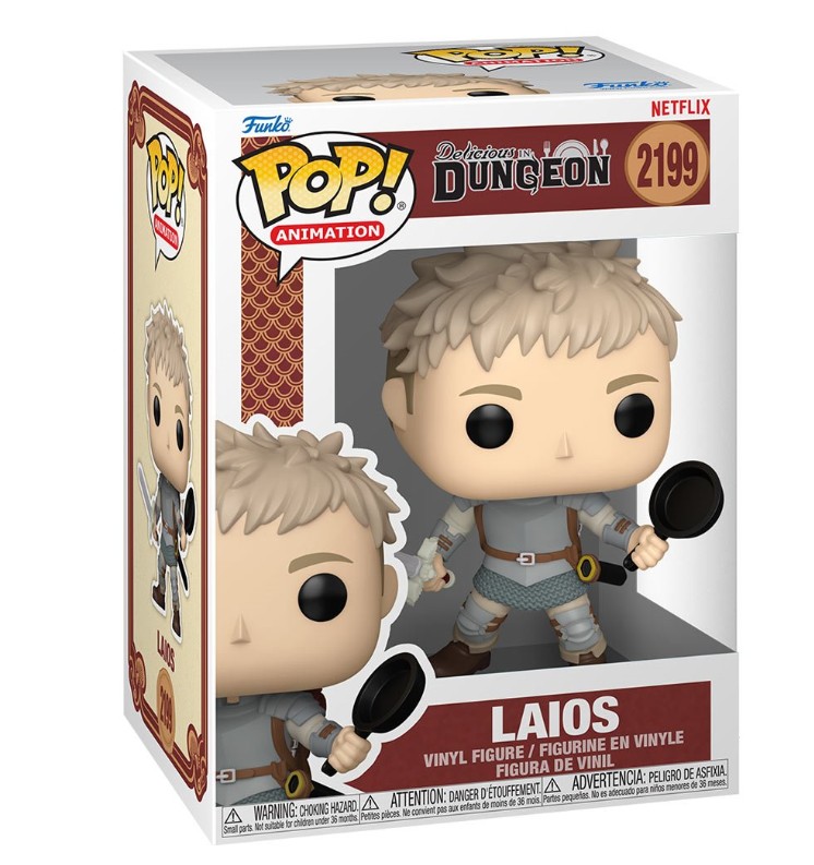 Laios Funko Pop Plus Figure Delicious in Dungeon Funko Pop 2199