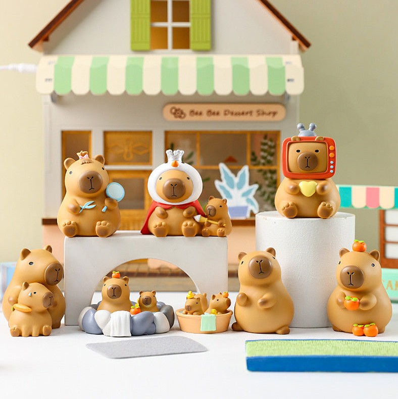 Little Bean Capybara Series - Random Blind Box Figure