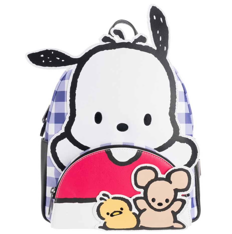 Pochacco Mini Backpack Cosplay Plaid Loungefly Sanrio