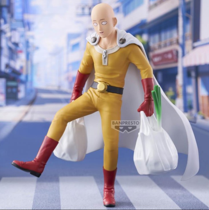 Saitama Figure, One Punch Life, One Punch Man, Banpresto