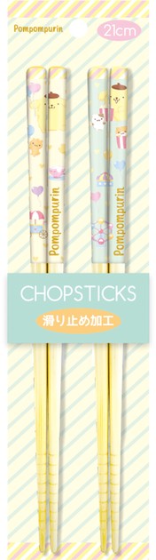 Sanrio Chopstick Set Happiness Girl Pompompurin