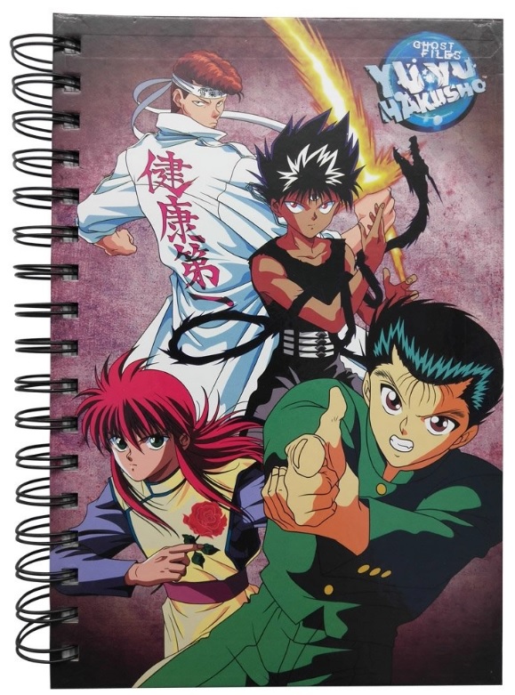 Yu Yu Hakusho Spiral Anime Notebook