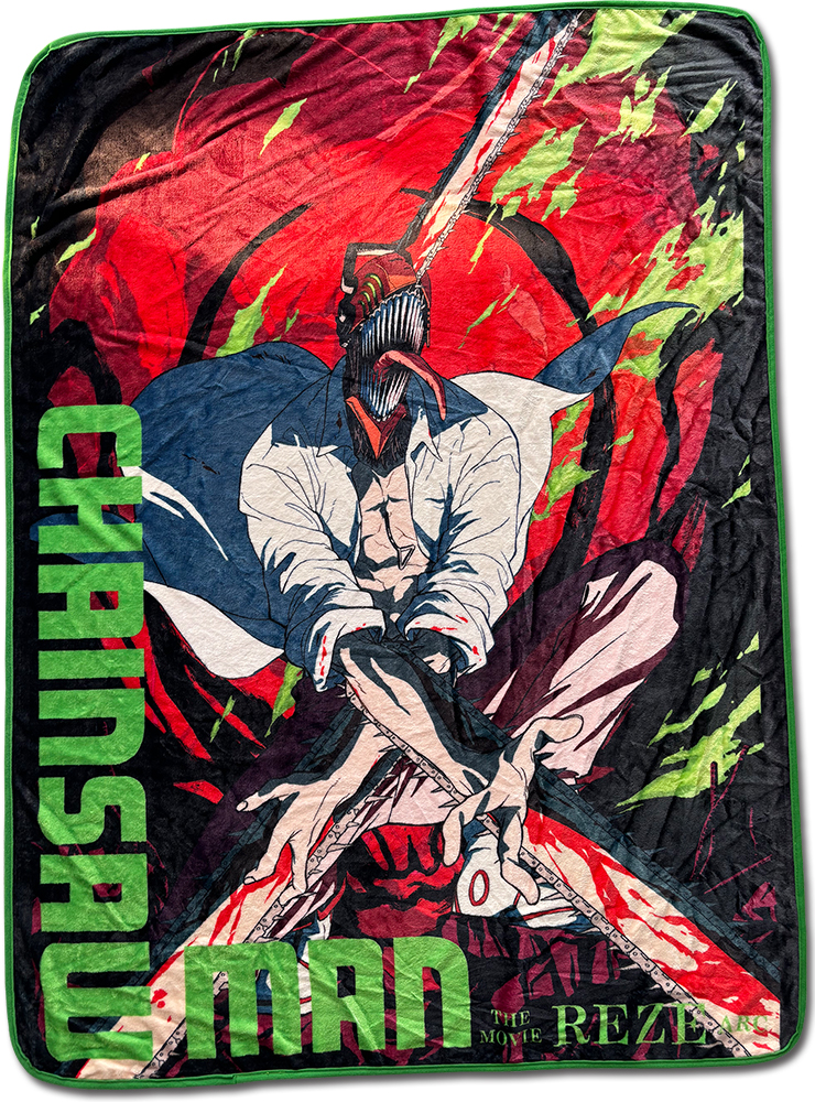 Chainsaw Man Reze Arc Throw Blanket