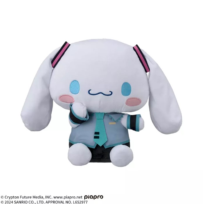 Cinnamoroll Plushie, Hatsune Miku Cosplay Ver., 10 Inches, Sega, Sanrio