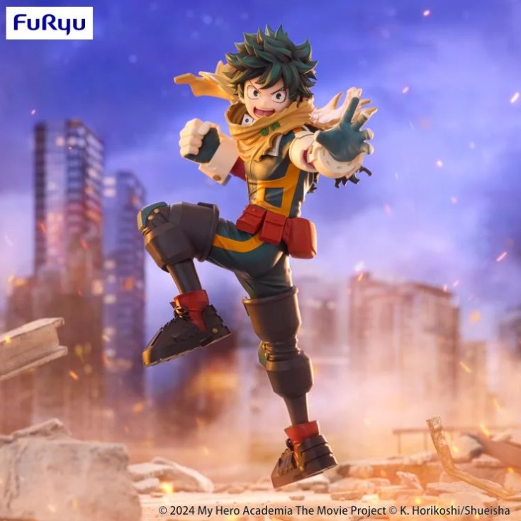 Izuku Midoriya Deku Figure, Trio-Try-It, My Hero Academia, Furyu