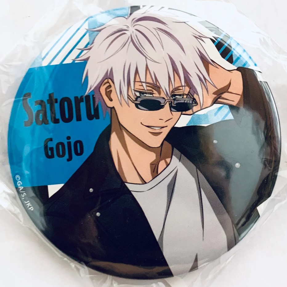 Jujutsu Kaisen Gojo Satoru Can Badge Pin 3 7.5cm