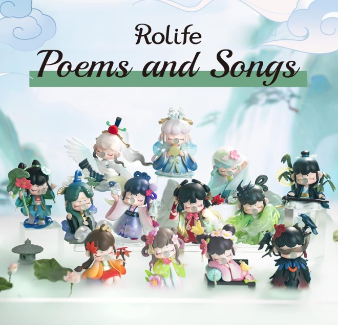 Nanci Chinese Poetry Series RoLife -  Random Blind Box