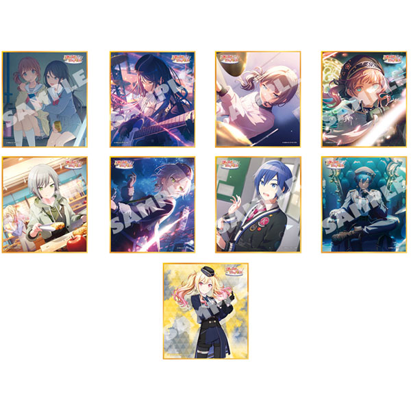 Project Sekai Colorful Stage! Cardboard Vol 43. Picture Sega - Shikishi Random Blind Box