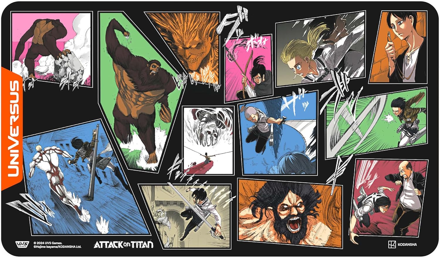 Universus Attack on Titan Playmat - The Second Act