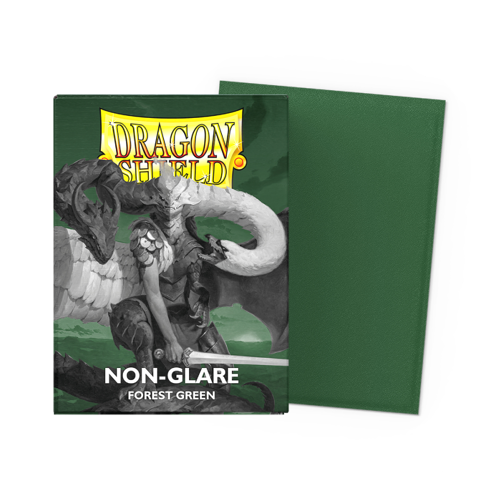 Dragon Shield - Non-Glare - Forest Green Card Sleeves (100ct)