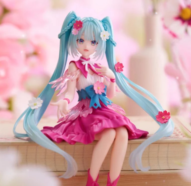 Miku Noodle Stopper Figure, Flower Fairy Cosmos Ver., Hatsune Miku, Vocaloid, Furyu