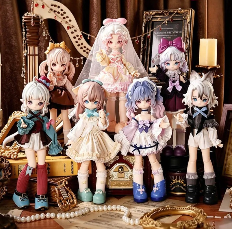 Misya Museum of the Weird Series 1/8 Action Figure BJD Ball-Jointed Doll -  Random Figure Blind Box
