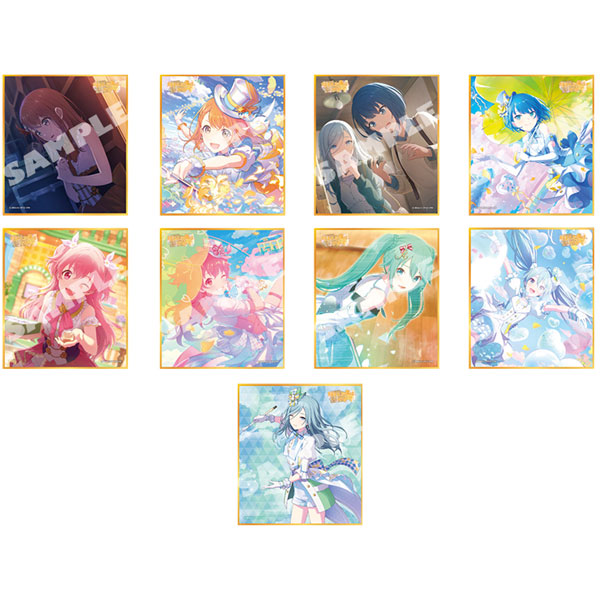 Project Sekai Colorful Stage! Cardboard Vol 43. Picture Sega - Shikishi Random Blind Box