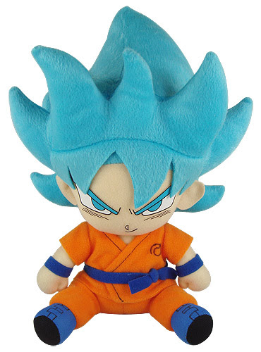 Sitting Goku Plush Doll, Dragon Ball Z, 7 Inches