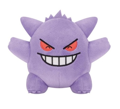 Gengar Plush Doll, Ver 2, Pokemon, 4 Inches, Banpresto