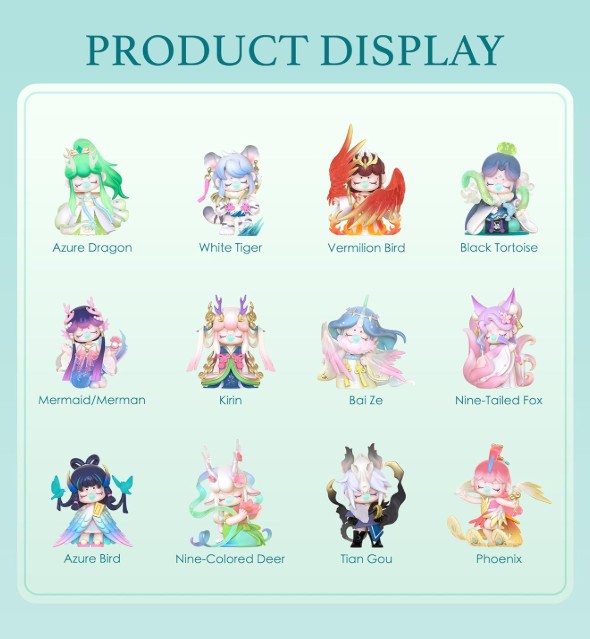 Nanci Mythical Beasts Series RoLife -  Random Blind Box