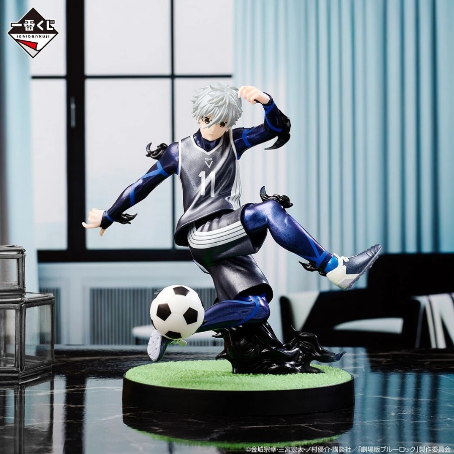 Seishiro Nagi Figure, Ichiban Kuji Last Prize, Blue Lock, Bandai