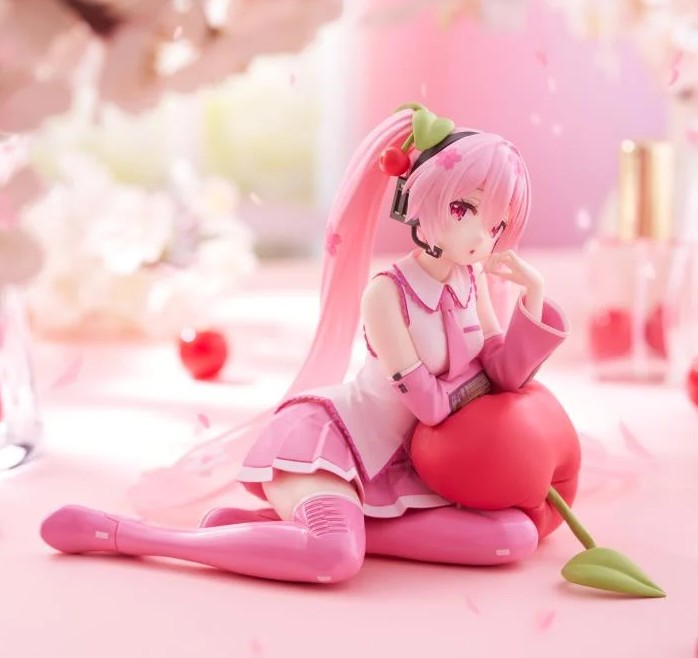 Hatsune Miku Figure, Sakura Miku Desktop Cute, Vocaloid, Taito