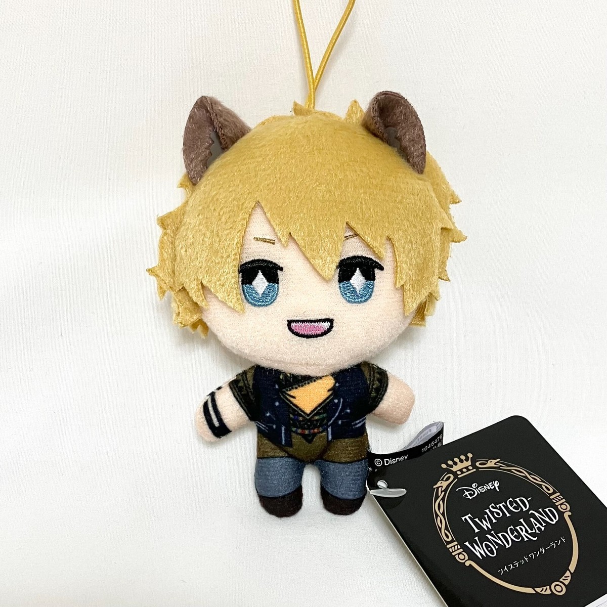 Ruggie Bucchi Plush Doll Strap Sega 3 Inches Twisted Wonderland