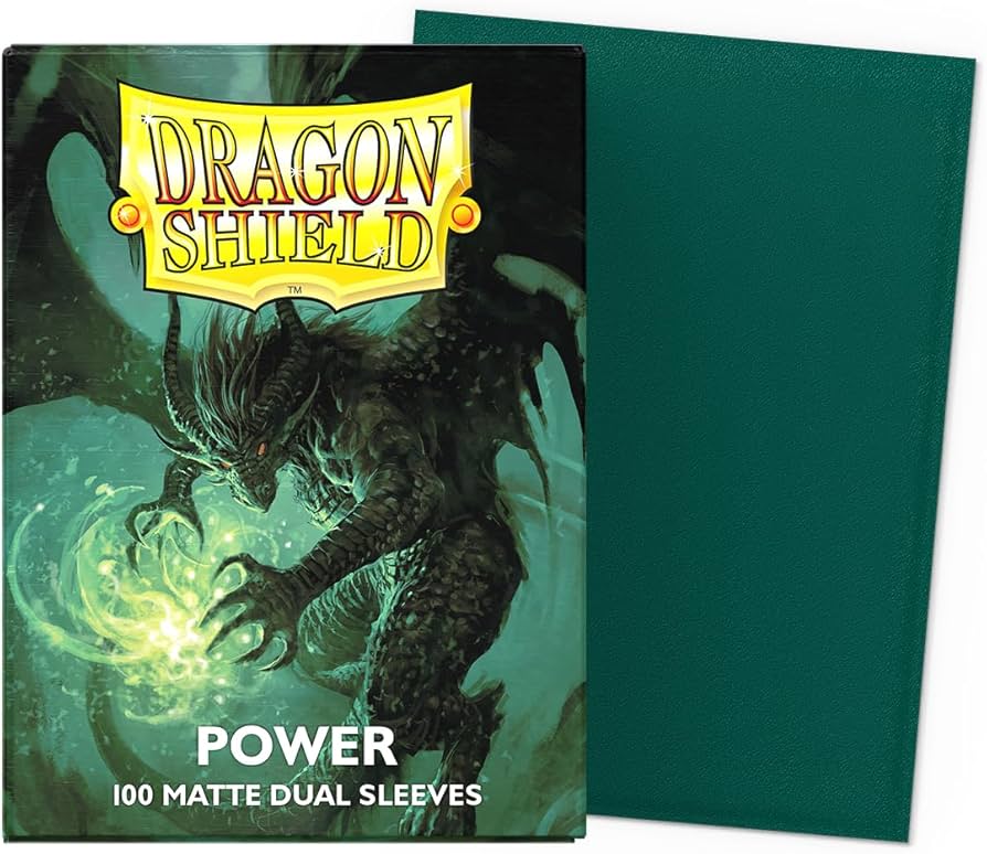 Dragon Shield - Power - Matte Dual Sleeves - Card Sleeves (100ct)