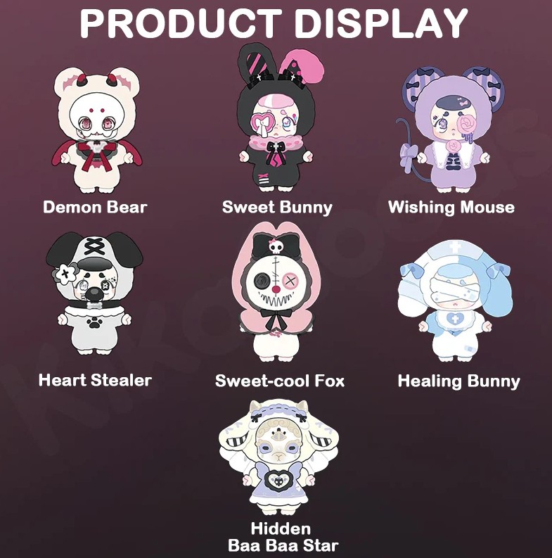 Kasa Wonderful Dream Plush Series Blind Box -  Random Blind Box