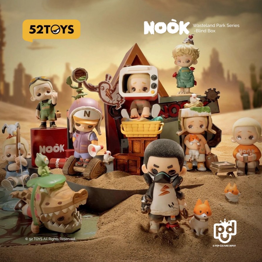 Nook - Wasteland Series - 52 TOYS - Random Blind Box Figure
